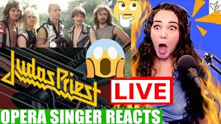 Judas Priest – You Got Another Thing Coming  Opera Singer REACTS LIVE 🤘😜🤘🎇🔥 [upl. by Nawed]