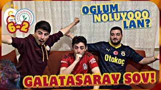 FANATİK FENERBAHÇELİ KUDURDU GALATASARAY 62 RİZESPOR galatasaray [upl. by Nerdna]