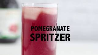 Pomegranate Lime Spritzer [upl. by Edyaw]