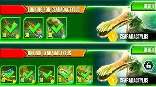 LOOKING FOR CEARADACTYLUS AND UNLOCK CEARADACTYLUS  HT GAME [upl. by Dracir401]