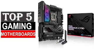 Best Motherboards 2024  Top 5 Best Gaming Motherboards of Reviews [upl. by Airetnahs]