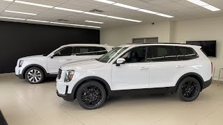 LIVE 2022 Kia Telluride Nightsky vs SX Limited  Complete Indepth Comparison [upl. by Mahoney]