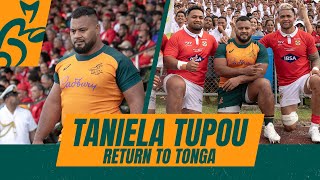 Taniela Tupous return home [upl. by Marisa634]