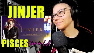 JINJER  Pisces Live in LA  Reaction [upl. by Aubree]