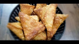 onion samosa recipe  how to do onion samosa at home  patti samosa recipe [upl. by Nnaitak]