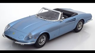 KKScale Ferrari 365 California Spyder blue [upl. by Acirem]