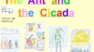 Storytelling lingua Inglese scuola primaria The Ant and the Cicada [upl. by Earehc]