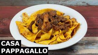 Pappardelle al ragù di cinghiale S2  P65 [upl. by Mercier]