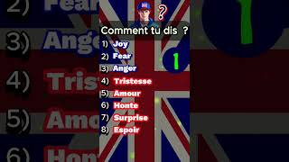 Apprendre langlais en 1 minute 🗣🇬🇧 2 [upl. by Sternick693]