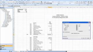 BizNet Software How to Combine a Range of Accounts in a Single Cell [upl. by Nnagem]