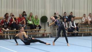 Turnclub Olympia Oosterzele AG BAL DE FEYTER Tine VAN DER WULST Senne FIAC 2016 [upl. by Dail]