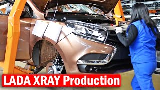 LADA XRAY Production  Russian Factory [upl. by Maressa]