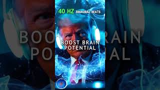 BOOST Your Brain Potential with Pure 40 Hz Binaural Beats for FOCUS [upl. by Syst779]