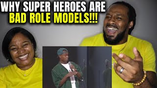 DAVE CHAPPELLE  Super Heroes Are Bad Role Models  Dave Chappelle Stand Up Reaction [upl. by Rubbico]