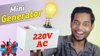 Expert Tips Creating a Powerful 220v Mini Generator at Home [upl. by Anihpesoj354]