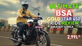 quotUltimatequot BSA Gold Star 650 RIde Review [upl. by Lienaj]