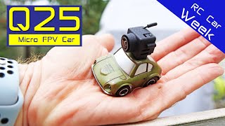 Q25 Micro FPV Car  Review  Diatone SNT JustAir [upl. by Brannon]