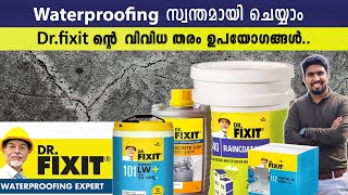 Home Waterproofing  DrFixit  How to do water Proofing [upl. by Orazio]