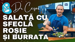 Salată Energizantă pentru Antrenament Sfeclă Roșie Coaptă și Burrata [upl. by Ashly]