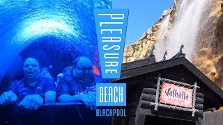 Blackpool Pleasure Beach 2023 Season Review  The Year of Valhalla [upl. by Yeslek]