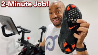 How to Ride Your Peloton Bike in Shimano SPD shoes and cleats [upl. by Yelsha716]