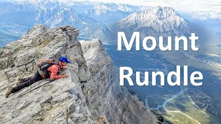 Mount Rundle Summit Hike in Banff [upl. by Yelir35]