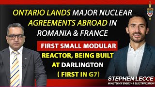 ONTARIO LANDS MAJOR NUCLEAR AGREEMENTS ABROAD IN ROMANIA amp FRANCE [upl. by Plotkin944]