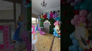 Alice in Wonderland Birthday Party Decorations [upl. by Furgeson]