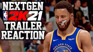 NBA 2K21 PS5 TRAILER REACTION w Tray amp xChaseMoney [upl. by Erme]