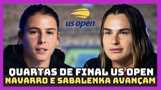 Sabalenka vs Navarro Batalha pela Final do US Open [upl. by Dihsar186]