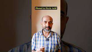 Phenol to Picric Acid  Organic Chemistry  Chemistry Class 12 shorts chemistry class12 [upl. by Miguel]