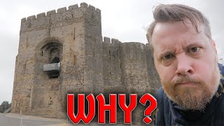 Why is Caernarfon Castles entrance like this  Full Castle Showcase [upl. by Amzaj632]