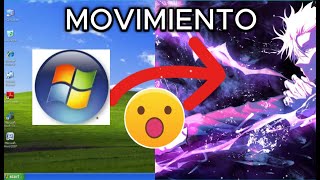 Como poner un fondo de pantalla con movimiento en tu PC [upl. by Bess]