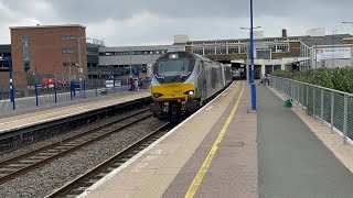 Chiltern Railways Great Western Railway and CrossCountry Trains at Banbury on September 4th 2021 [upl. by Lumpkin]