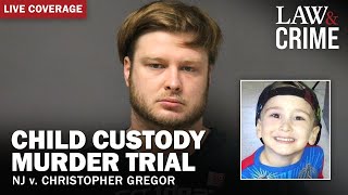 LIVE Child Custody Murder Trial – NJ v Christopher Gregor – Day 2 [upl. by Oralee146]