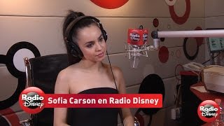 Sofia Carson en Radio Disney México [upl. by Ahsenrad15]