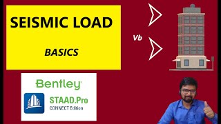 Basic Concept of Seismic Load  Base Shear Calculation IS 18932016 [upl. by Nnagem]