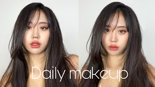 15 mins Korean daily makeup  easy  affordable [upl. by Florette626]