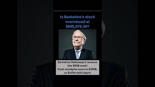 Berkshire Hathaway Q324 Earnings ResultWarren Buffett Sells stock in IPhone maker youtubeshorts [upl. by Ozneral]