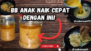 Lemak untuk MPASI BB anak naik cepat dengan menggunakan 2 bahan ini [upl. by Nnyleitak]