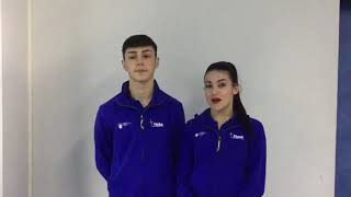 Scuole aperte allo sport 20172018  Sebastiano Grande e Desiree Basile  Federazione Danza Sportiva [upl. by Jodee]