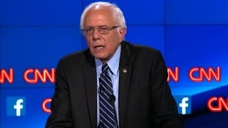 Democratic Debate Bernie Sanders explains Democratic Socialism [upl. by Anailli]