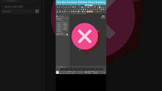 Modeling Precision Achieving Perfect Alignment in 3ds Max shorts 3dsmax precision [upl. by Hoskinson786]
