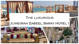 Glimpse of a palace like hotelJumeirah Zabeel Saray HotelPalm JumeirahDubai [upl. by Anuahs692]