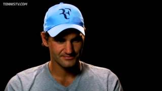 Federer Talks About Cincinnati Win Against Wawrinka [upl. by Llenel]