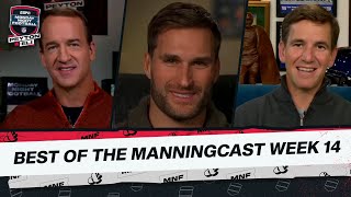 Best of the ManningCast Week 14  Monday Night Football with Peyton amp Eli [upl. by Acherman]