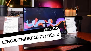 Lenovo ThinkPad Z13  First Look [upl. by Girvin]