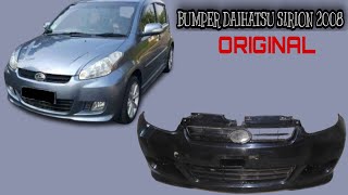 Daihatsu Sirion 20082010 Bumper original [upl. by Admama]