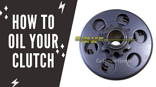 How to Oil Centrifugal Clutch [upl. by Ennovahs719]