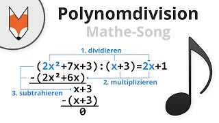 Polynomdivision MatheSong [upl. by Elocal]